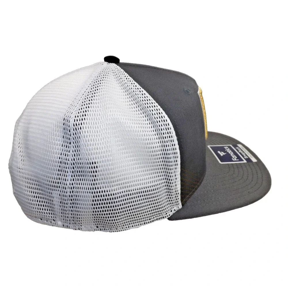Vegas 🏒 Golden Knights Fanatics Authentic Pro A-Frame Rink Adjustable mesh Hat
